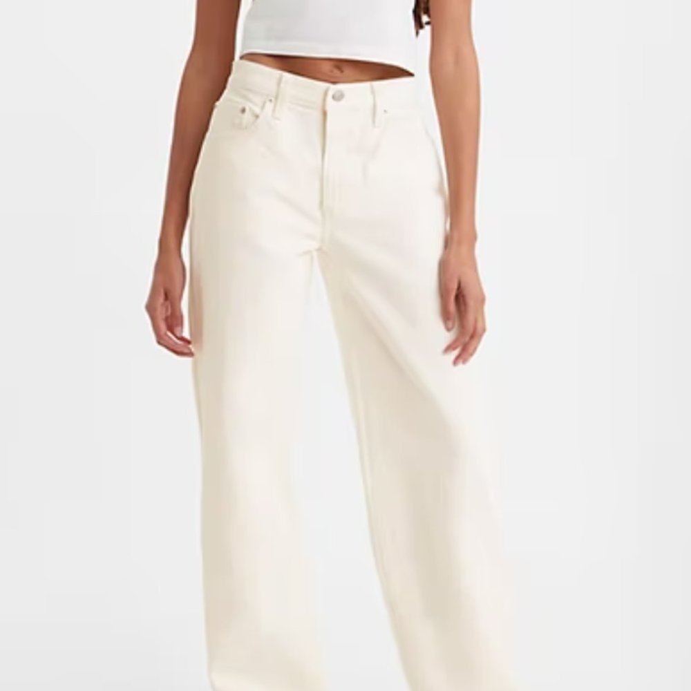 Levi's Baggy Dad Jean (Barely Freezing - Off White Wash) NEW WITH TAGS size 24